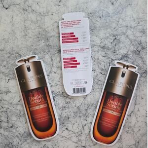 NEW Lot of 20 Clarins Paris double serum sample oil